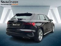 Gebraucht Audi A3 S-Line 110 PS (80 kW) 2023 Schwarz Limousine