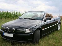 Gebraucht BMW 318 143 PS (105 kW) 2001 Schwarz Cabrio