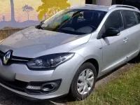 Gebraucht Renault Mégane GrandTour LIMITED 110 PS (80 kW) 2015 Silber Kombi