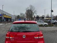 Gebraucht VW Golf VI Trendline 86 PS (63 kW) 2011 Rot Kleinwagen