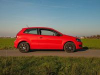 Gebraucht VW Polo Trendline 75 PS (55 kW) 2011 Rot Kleinwagen
