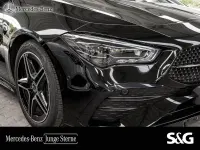Gebraucht Mercedes CLA200 AMG 163 PS (119 kW) 2024 Unilack nachtschwarz Coupé