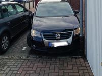 Gebraucht VW Touran 105 PS (77 kW) 2008 Blau Van / Kleinbus