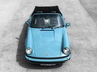 Gebraucht Porsche 911 218 PS (160 kW) 1987 Blau Cabrio