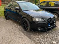 Gebraucht Audi A3 Attraction 125 PS (91 kW) 2008 Schwarz Kleinwagen