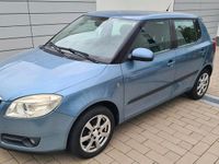 Gebraucht Skoda Fabia 60 PS (44 kW) 2008 Blau Kleinwagen