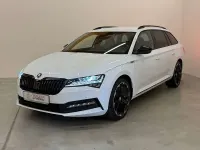 Gebraucht Skoda Superb SportLine 150 PS (110 kW) 2022 Weiß Limousine
