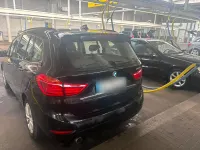 Gebraucht BMW 218 Gran Tourer Sport Line 150 PS (110 kW) 2017 Schwarz Van / Kleinbus
