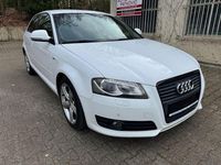Gebraucht Audi A3 S-Line 125 PS (91 kW) 2009 Weiß Kleinwagen