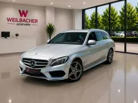 Gebraucht Mercedes C250 AMG line 204 PS (150 kW) 2018 Silber Limousine