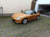 Second-hand Mazda MX5 110 CP (80 kW) 1997 Auriu Cabrio