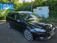 Gebraucht VW Golf VI 140 PS (102 kW) 2010 Schwarz Kleinwagen