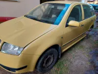 Brugt Skoda Fabia 101 HK (74 kW) 2004 Gul Stationcar