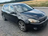 Gebraucht VW Golf VI 105 PS (77 kW) 2010 Schwarz Kleinwagen