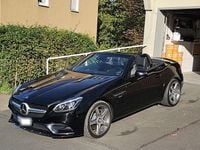 Gebraucht Mercedes SLC200 AMG line 185 PS (136 kW) 2018 Schwarz Cabrio