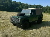 Gebraucht Land Rover Defender 112 PS (82 kW) 1997 Grün SUV