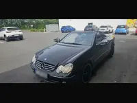 Gebraucht Mercedes CLK200 163 PS (119 kW) 2005 Schwarz Cabrio