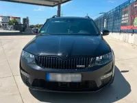 Gebraucht Skoda Octavia vRS 184 PS (135 kW) 2014 Schwarz Kombi