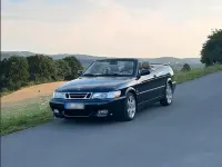 Gebraucht Saab 9-3 Aero 205 PS (150 kW) 2003 Blau Cabrio