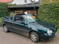 Gebraucht VW Golf Karmann 100 PS (73 kW) 2000 Blau Cabrio