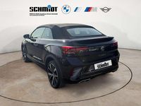 Gebraucht VW T-Roc Cabriolet R-line Plus 150 PS (110 kW) 2023 Deep black perleffekt/verdeck Cabrio