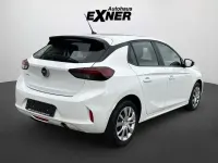 Gebraucht Opel Corsa Edition 75 PS (55 kW) 2023 Jade weiß/spiegel schwarz lackiert Kleinwagen