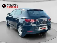 Używany Seat Leon Style 110 KM (80 kW) 2018 Czarny Sedan/Limuzyna