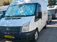 Gebraucht Ford Transit 101 PS (74 kW) 2013 Weiß Van / Kleinbus
