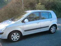 Gebraucht Hyundai Getz 105 PS (77 kW) 2009 Blau Kleinwagen
