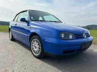 Gebraucht VW Golf Cabriolet 1998 Blau Cabrio