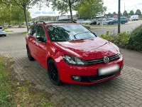 Gebraucht VW Golf VII 140 PS (102 kW) 2012 Rot Kombi