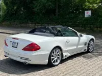 Gebraucht Mercedes SL500 306 PS (225 kW) 2003 Weiß Cabrio