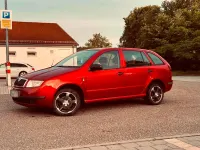 Gebraucht Skoda Fabia 68 PS (50 kW) 2001 Rot Kombi