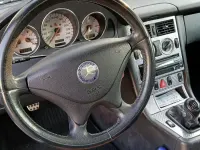 Gebraucht Mercedes SLK200 167 PS (122 kW) 2003 Silber Cabrio