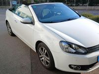 Gebraucht VW Golf Cabriolet 122 PS (89 kW) 2013 Weiß Cabrio