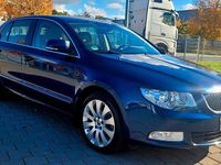 Gebraucht Skoda Superb Elegance 170 PS (125 kW) 2010 Modra storm/storm blau Limousine