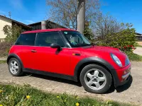 Brugt Mini ONE 90 HK (66 kW) 2003 Rød Hatchback