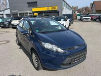 Gebraucht Ford Fiesta Trend 82 PS (60 kW) 2010 Blau Kleinwagen