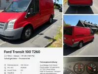 Gebraucht Ford Transit 101 PS (74 kW) 2012 Van