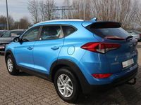 Gebraucht Hyundai Tucson 132 PS (97 kW) 2018 Blau SUV