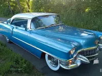 Gebraucht Cadillac Coupé DeVille 1955 Blau Coupé