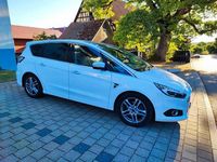 Gebraucht Ford S-MAX Titanium 209 PS (153 kW) 2015 Weiß Van / Kleinbus
