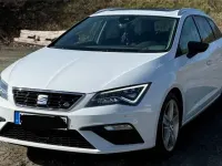 Usata Seat Leon FR 190 CV (139 kW) 2018 Bianco Station wagon
