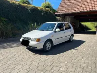Gebraucht VW Polo 63 PS (46 kW) 1997 Weiß Kleinwagen
