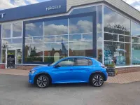 Gebraucht Peugeot e-208 GT 100 kW (136 PS) 2021 Blau hell Kleinwagen