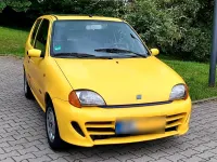 Gebraucht Fiat Seicento 55 PS (40 kW) 2000 Gelb Kleinwagen