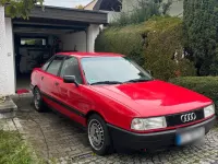 Gebraucht Audi 80 70 PS (51 kW) 1991 Rot Limousine