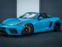 Gebraucht Porsche 718 Spyder 420 PS (308 kW) 2020 Blau Cabrio