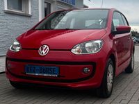 Gebraucht VW up! move up! 60 PS (44 kW) 2016 Rot Kleinwagen