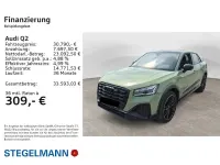 Gebraucht Audi Q2 S-Line 150 PS (110 kW) 2023 Apfelgrün metallic SUV